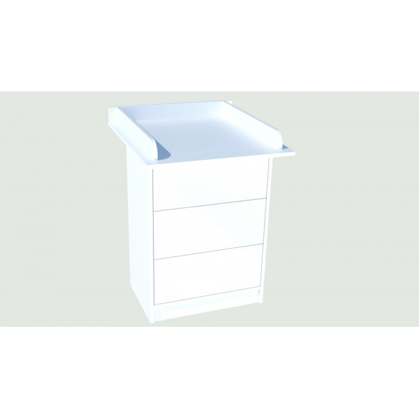 AKCIÓ!!! Dombi Fehér pelenkázó komód Öltöztetőszekrények, komódok