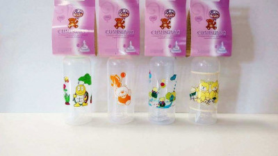 Baby Bruin fogó nélküli cumisüveg 120 ml Baby Bruin