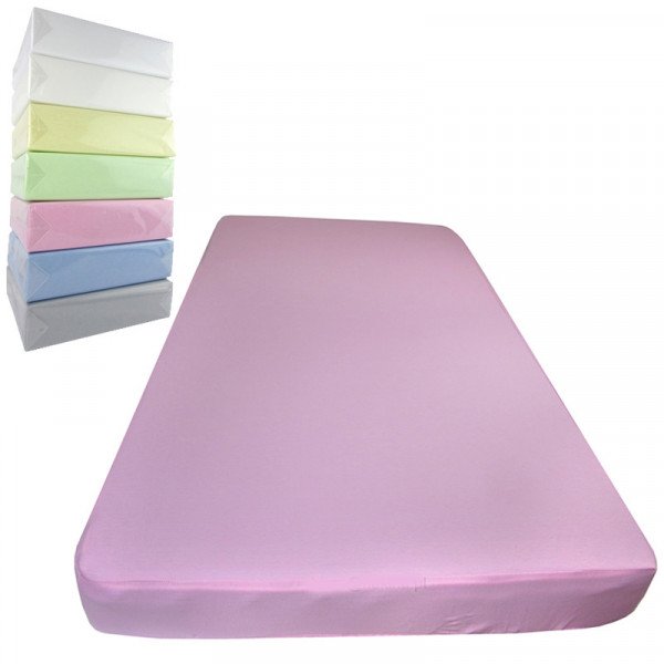 Sima pamut gumis lepedő 60*120cm Sima