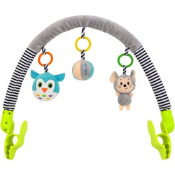 Játék babakocsira Baby Mix Plüss játékok