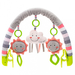 Játék babakocsira Baby Mix Plüss játékok