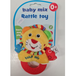 Gyermek plüss rágóka Baby Mix Plüss