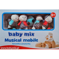 Plüss zenélő forgó Baby Mix Plüss