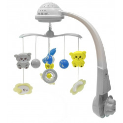 Baby Mix projektoros zenélő forgó Műanyag vetítő -projektoros