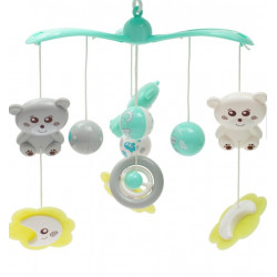 Baby Mix projektoros zenélő forgó Műanyag vetítő -projektoros