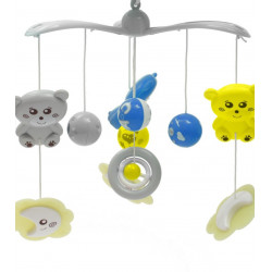 Baby Mix projektoros zenélő forgó Műanyag vetítő -projektoros