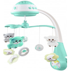 Baby Mix projektoros zenélő forgó Műanyag vetítő -projektoros