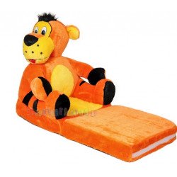 Mesefigurás plüss babafotel - Tigris Babafotel