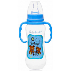 Baby Bruin polipropilén 240ml-es cumisüveg, karcsúsított, fogóval Baby Bruin