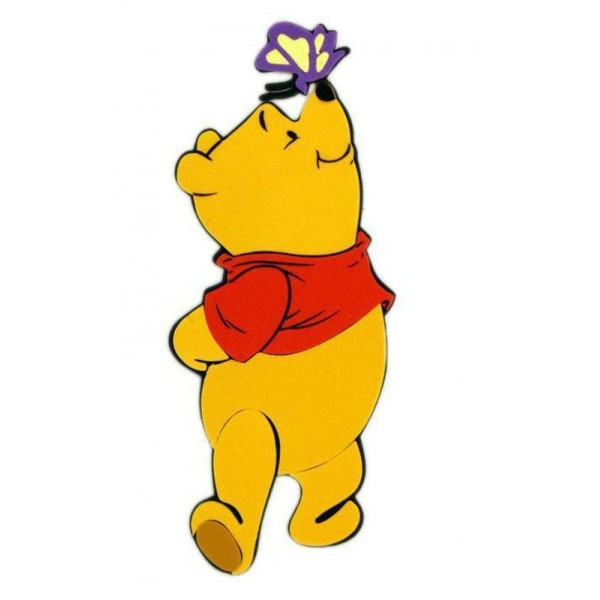 Disney habszivacs fali dekoráció - Micimackó Falmatricák, dekorációk