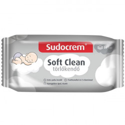 Sudocrem törlőkendő Soft clean 55 lapos Törlőkendők babáknak Törlőkendők babáknak Sudocream