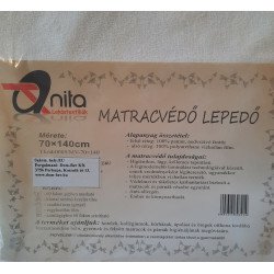 Matracvédő lepedő 70*140 cm Gumis lepedők Babaszoba felszerelés