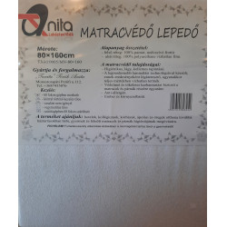 Matracvédő lepedő 80*160 cm Gumis lepedők Babaszoba felszerelés