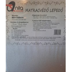Matracvédő lepedő 80*160 cm Gumis lepedők Babaszoba felszerelés