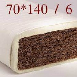 70x140x6cm Kókuszmatrac Matracok