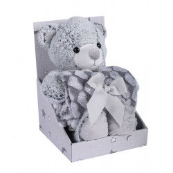 Babatakaró Plüss állatkával Babatakarók, plédek