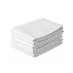 Prémium Minőségű Fehér textil pelenka 80x70 cm Textil pelenka Babaszoba felszerelés