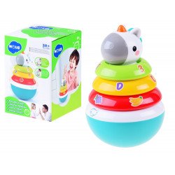 Kirakós csörgő piramis Interaktív fejlesztő játékok Interaktív fejlesztő játékok JOKO