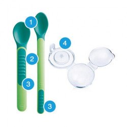 Hőérzékelős Kanál (2db) MAM Etetőkanál, etetőháló