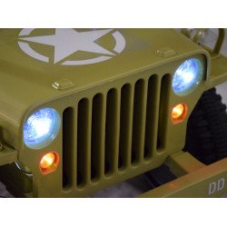 Katonai JEEP Elektromos Kisautó Elektromos járművek