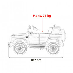 Mercedes G63 Elektromos Autó Elektromos járművek