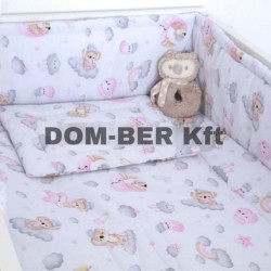 Mintás Babaágynemű Szett 3 részes 3 részes