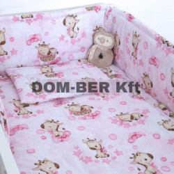 Mintás Babaágynemű Szett 3 részes 3 részes