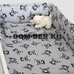 Mintás Babaágynemű Szett 3 részes 3 részes