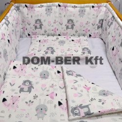 Mintás Babaágynemű Szett 3 részes 3 részes