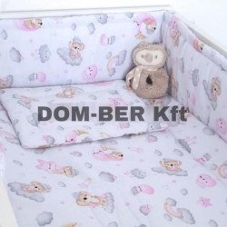 Mintás Babaágynemű Szett 3 részes 3 részes