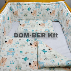 Mintás Babaágynemű Szett 3 részes 3 részes