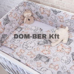 Mintás Babaágynemű Szett 3 részes 3 részes