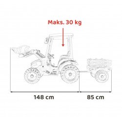 Elektromos Mega Traktor Elektromos traktorok
