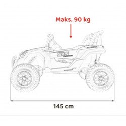 Elektromos UTV X3 Terepjáró Buggy Elektromos terepjárók