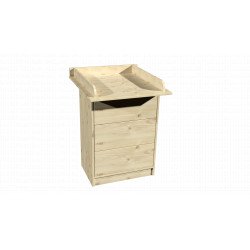 AKCIÓ!!! DOMBI 3 fiókos pelenkázó komód Fenyő színben Öltöztetőszekrények, komódok Akciós termékeink  Symbaba