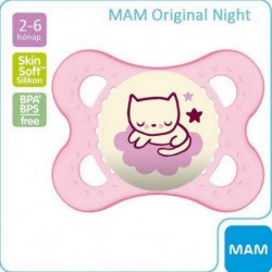 MAM Night szilikon cumi 2- 6 hónap 2-6 hónap