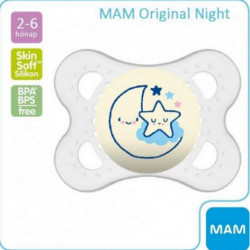 MAM Night szilikon cumi 2- 6 hónap 2-6 hónap