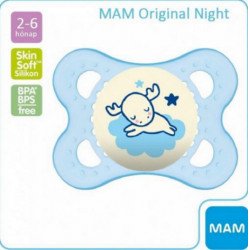 MAM Night szilikon cumi 2- 6 hónap 2-6 hónap