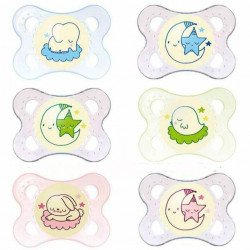 MAM Night szilikon cumi 2- 6 hónap 2-6 hónap