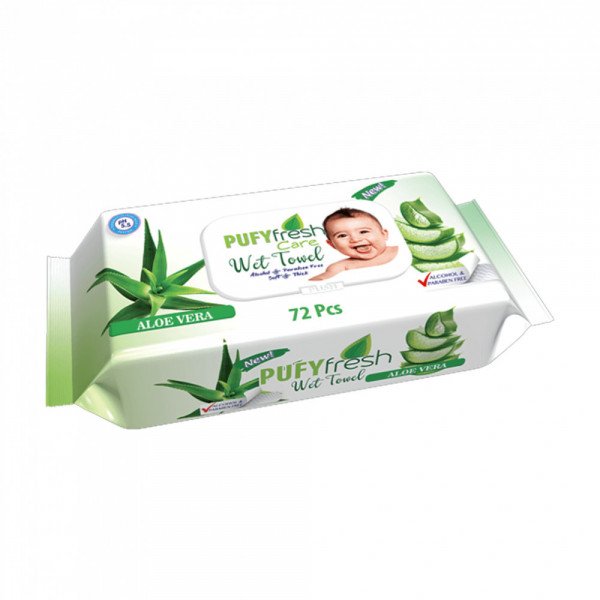 Pufy Fresh 72 db-os törlőkendő Törlőkendők babáknak