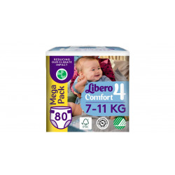 Libero Comfort 80db-os Maxi ( 7-11 kg) pelenka Libero