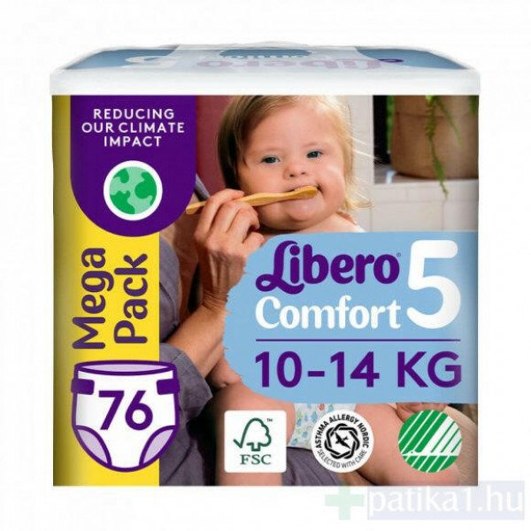 Libero Comfort 76db-os Junior ( 10-16 kg) pelenka Libero